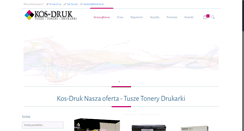 Desktop Screenshot of kosdruk.pl