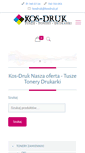 Mobile Screenshot of kosdruk.pl