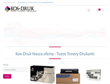 Tablet Screenshot of kosdruk.pl